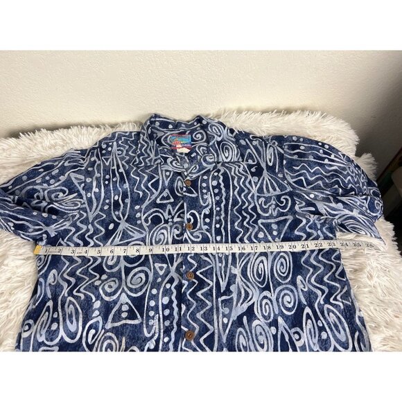 Joe Kealoha Genuine Hawaiian Button Down Shirt XL Maui - Picture 4 of 7